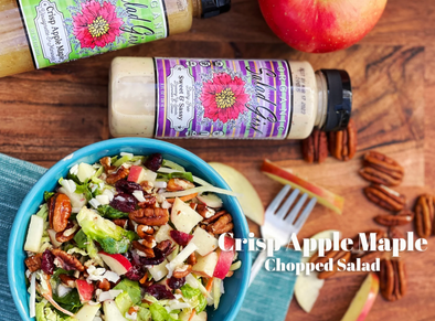 Crisp Apple Maple Chopped Salad