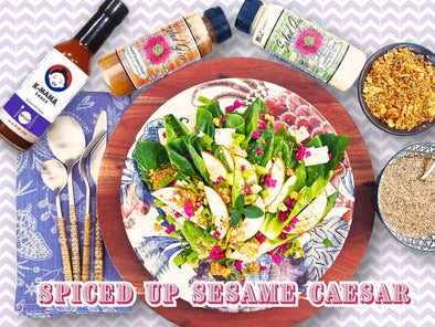 All Spiced Up Sesame Caesar Salad